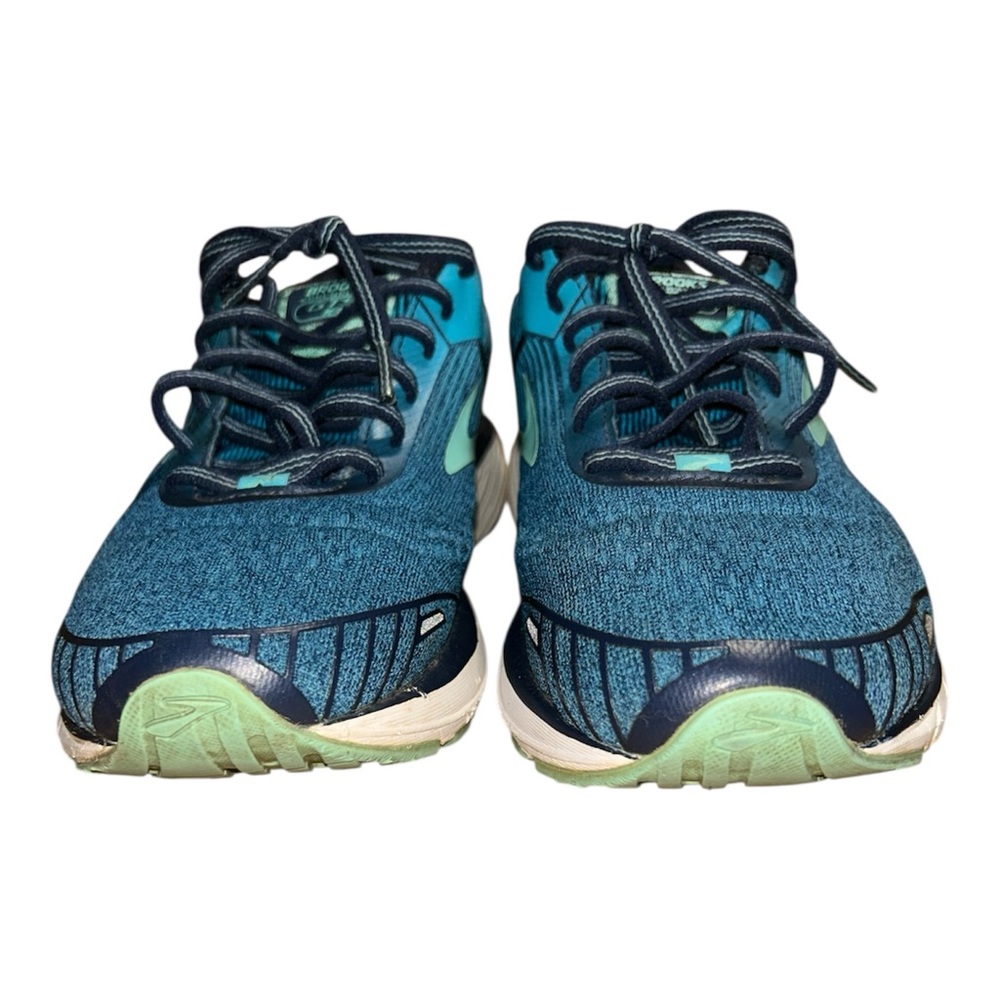 Brooks Adrenaline GTS 18 Women’s Teal and Navy Athletic Sneakers US Size 8.5 - Picture 3 of 10
